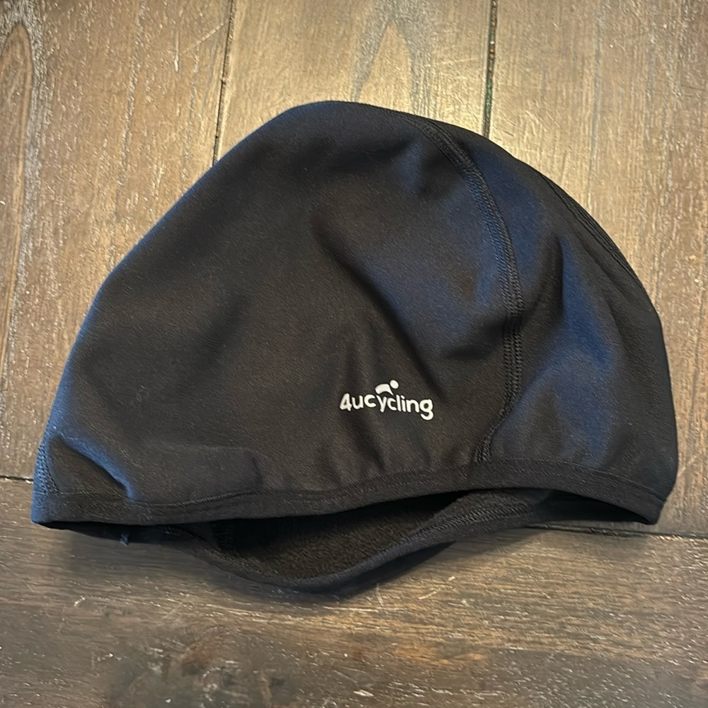 4ucycling black cycling/water cap